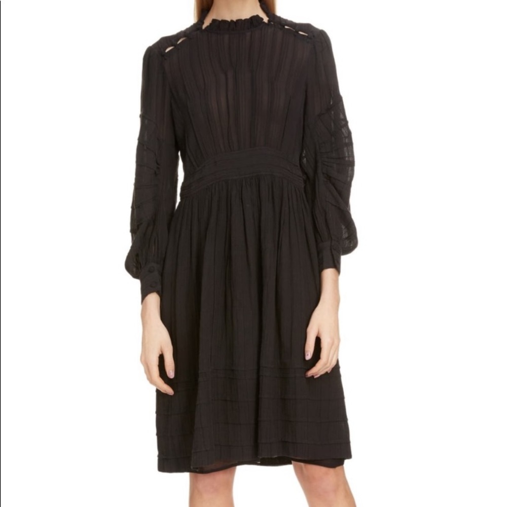 Isabel Marant Etoile Black Bohemian Dress